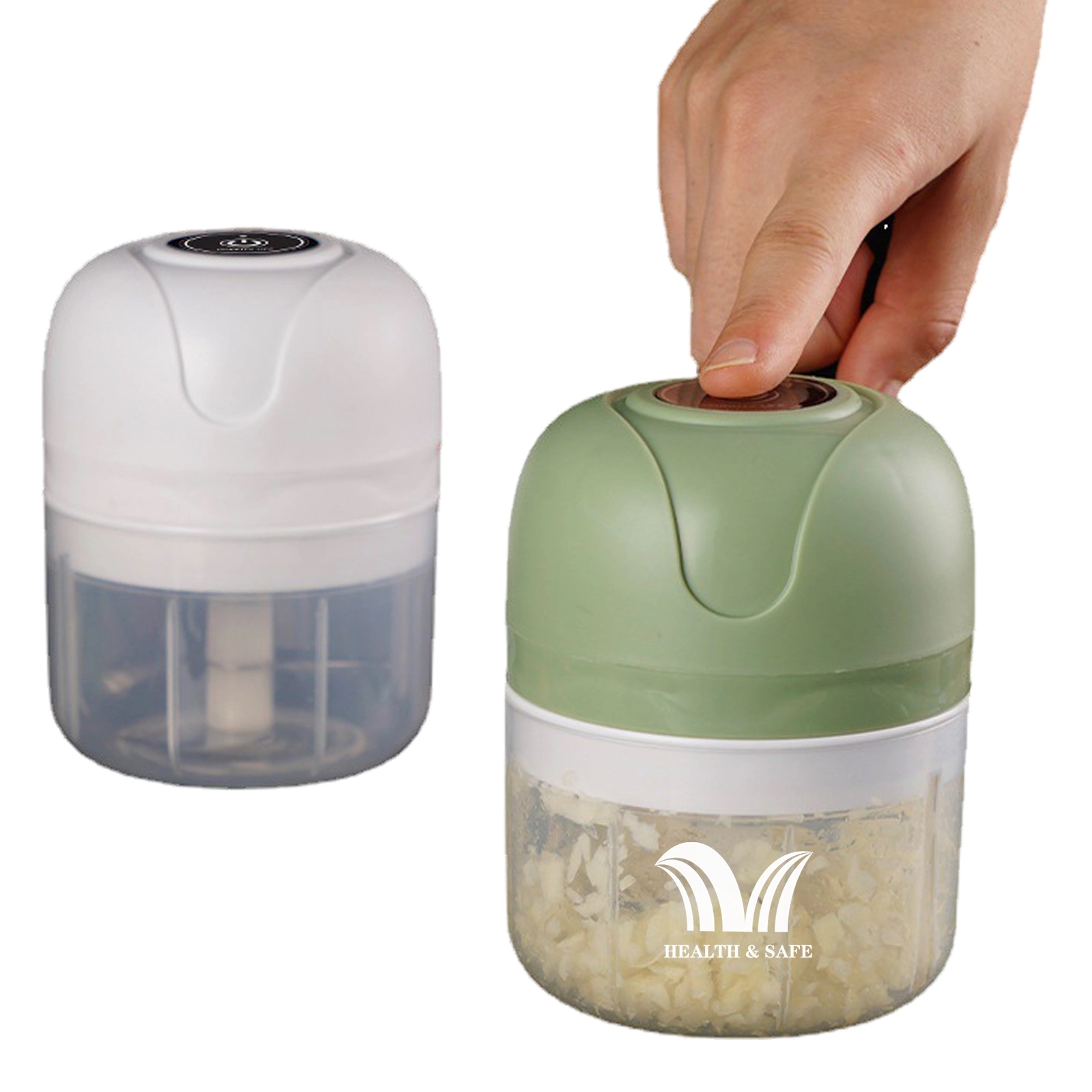Electric Home Wireless Mini Garlic Tamper 2