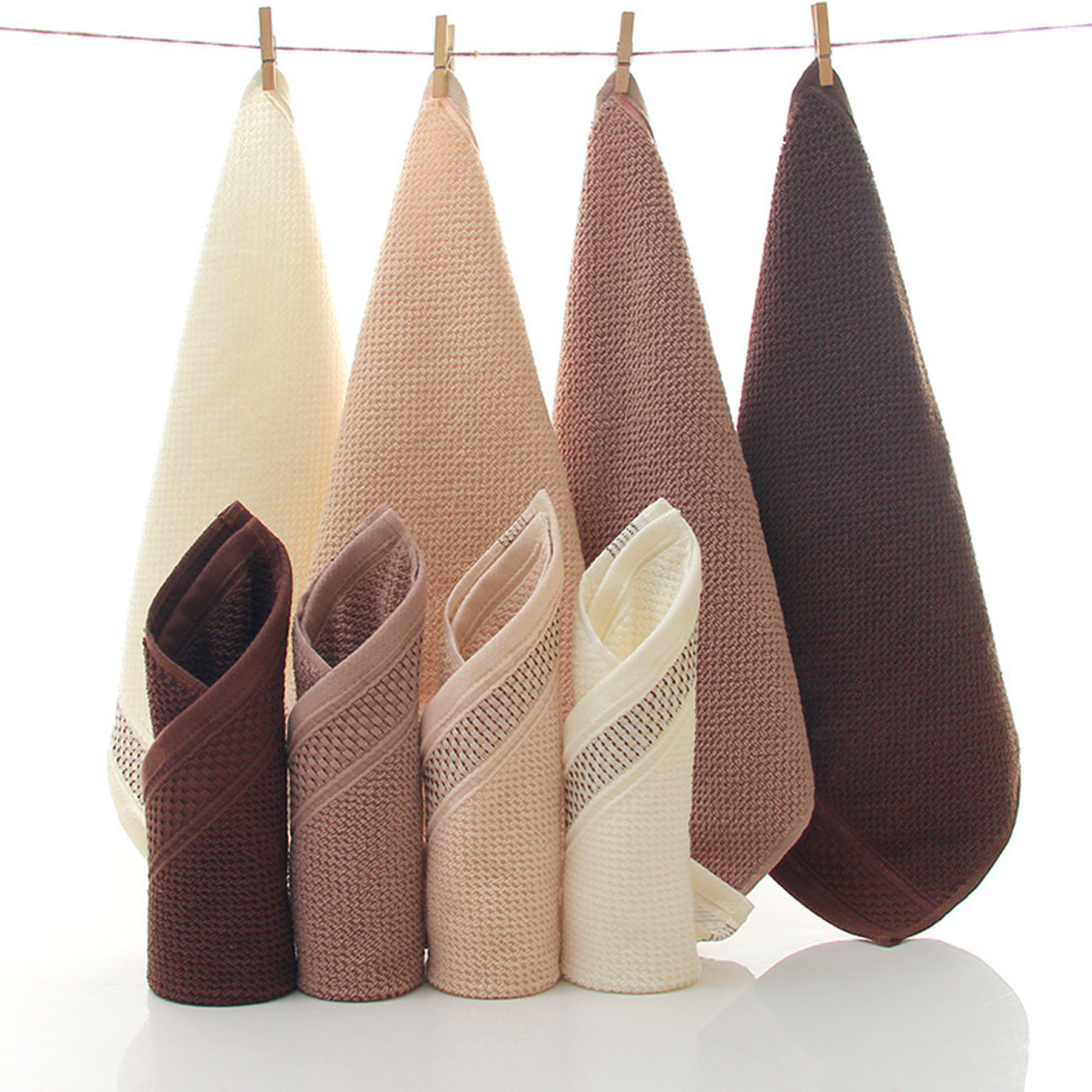 13.78 x 13.78 Inches 100% Cotton Classic Pocket Squares Handkerchief