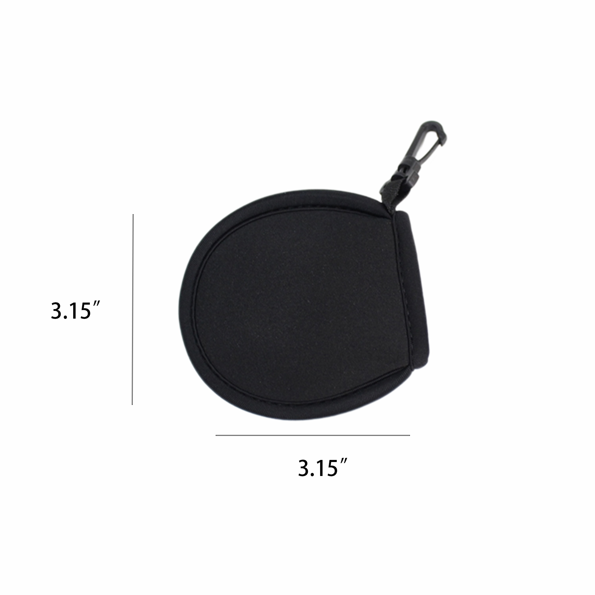 Portable Pocket Golf Ball Cleaner Pouch MOQ 10 pcs 2