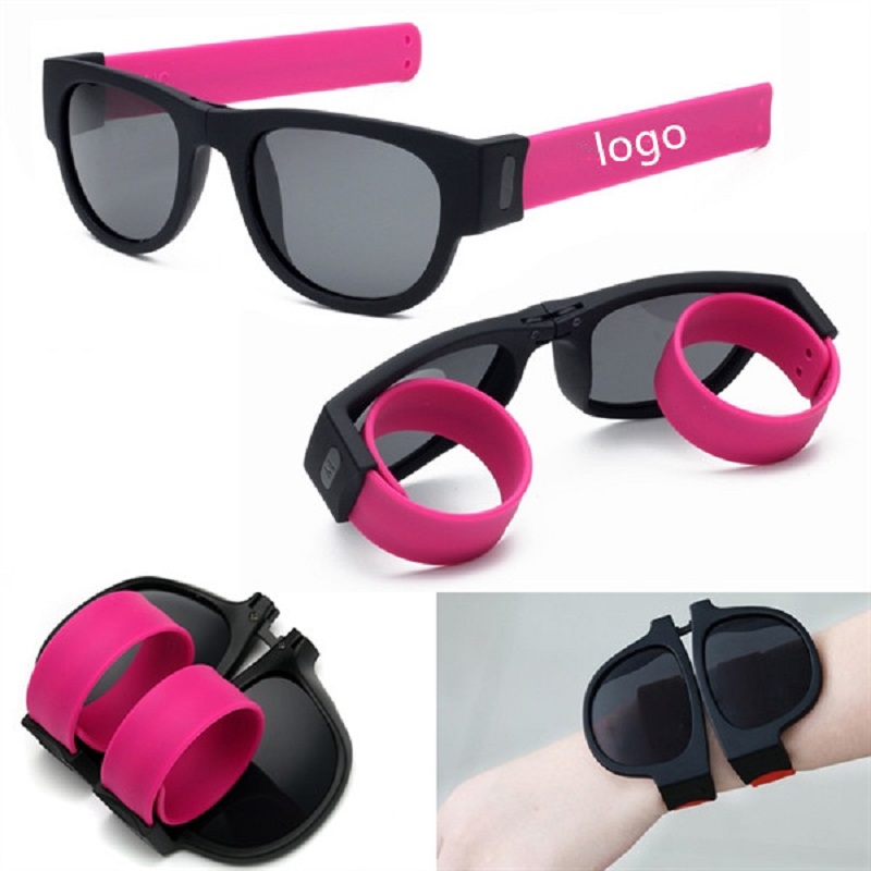 Slap Foldable Bracelet Sunglasses 1