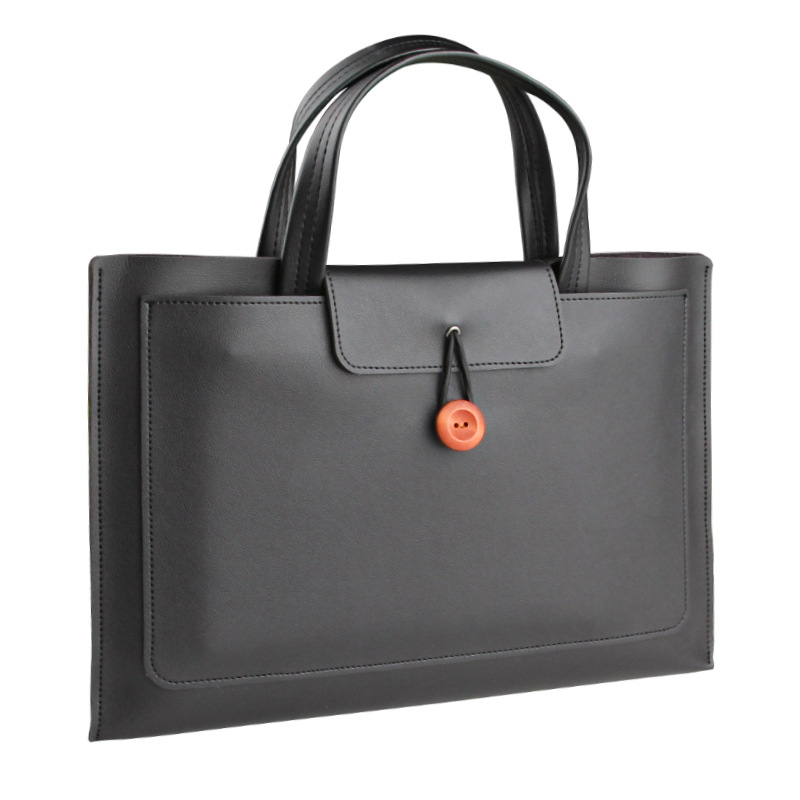 Leather Computer Briefcase 2