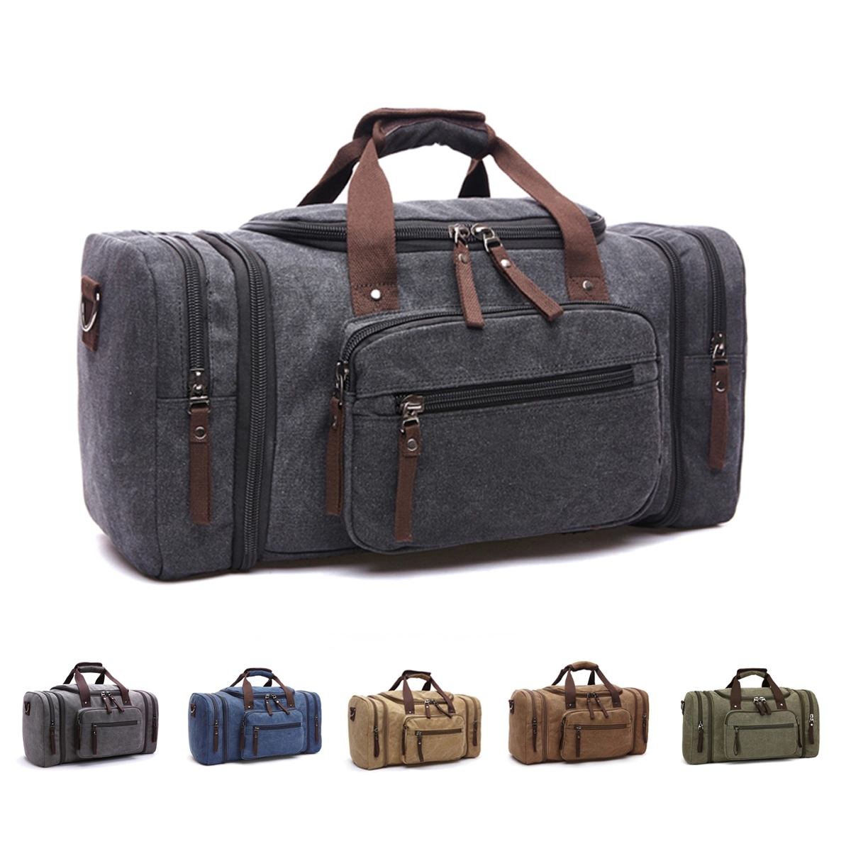 Canvas Duffel Bags for Travel 2