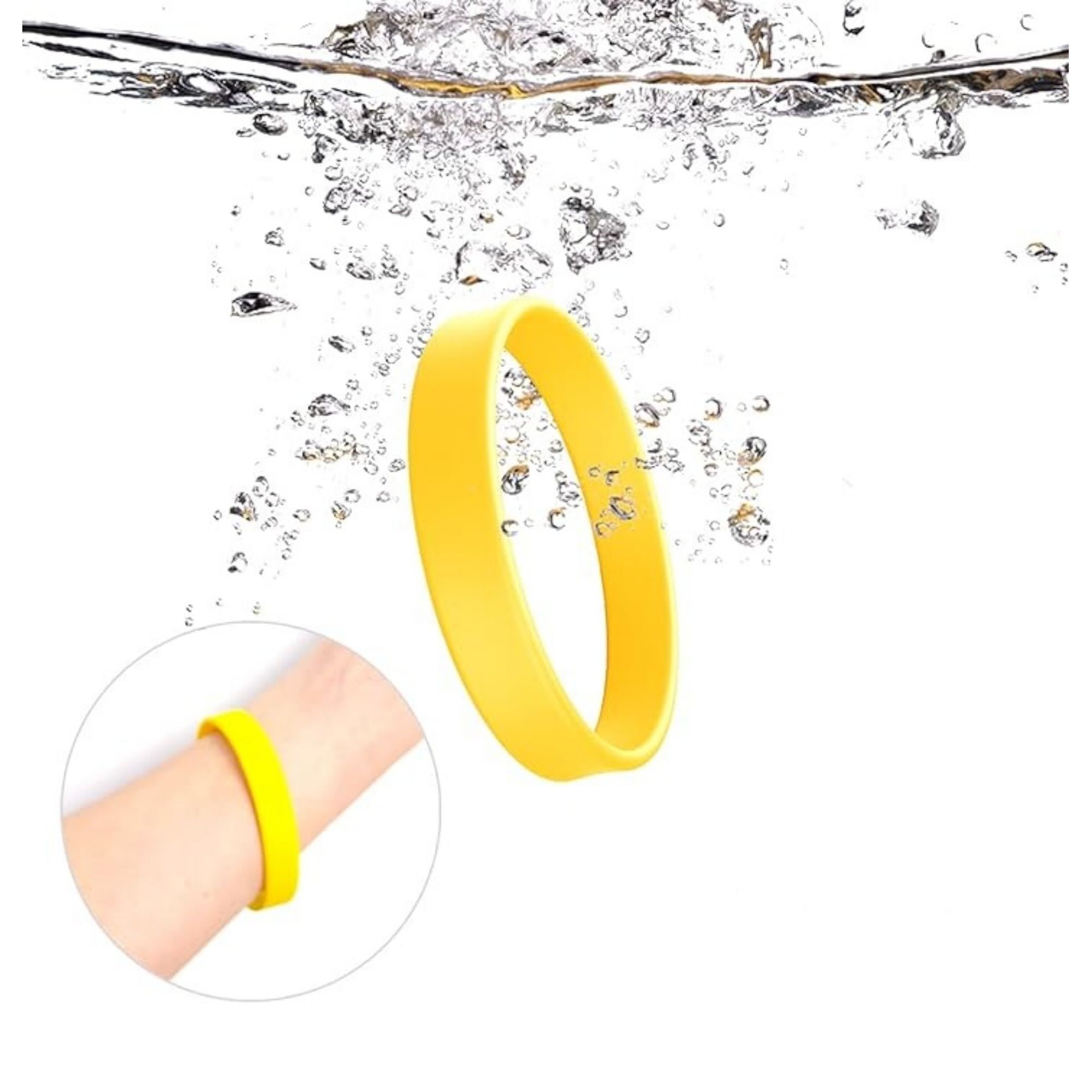 Custom Solid Color Silicone Wristband 5