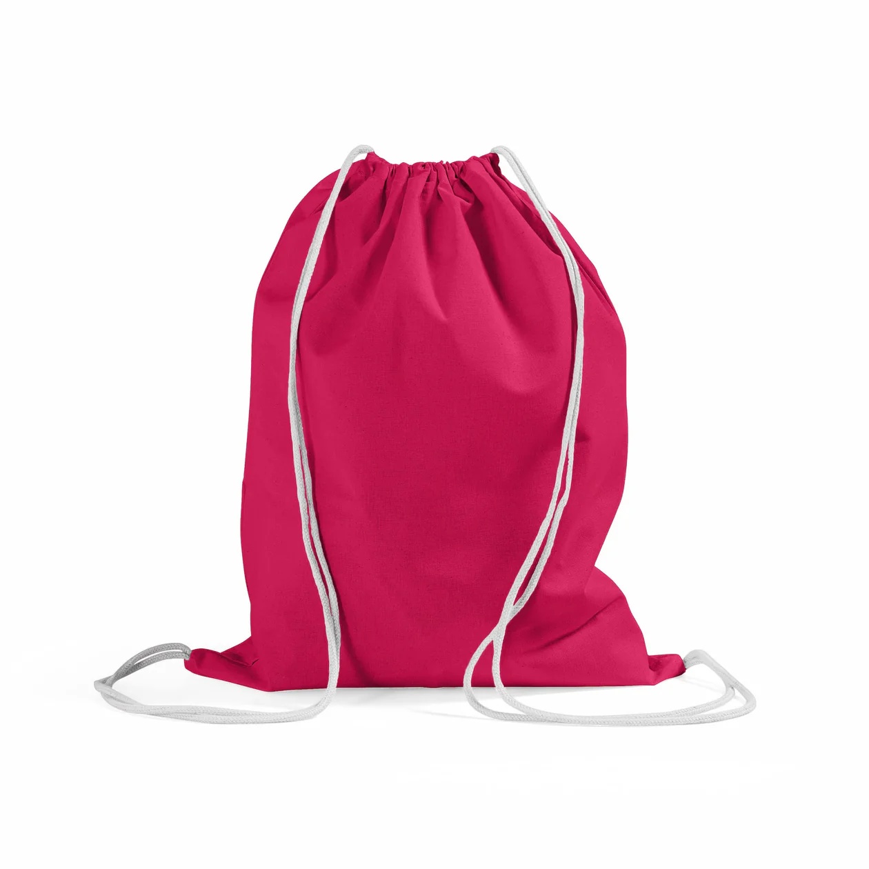 Colored Cotton Sports Pack, custom drawstring bag with logo imprint 37