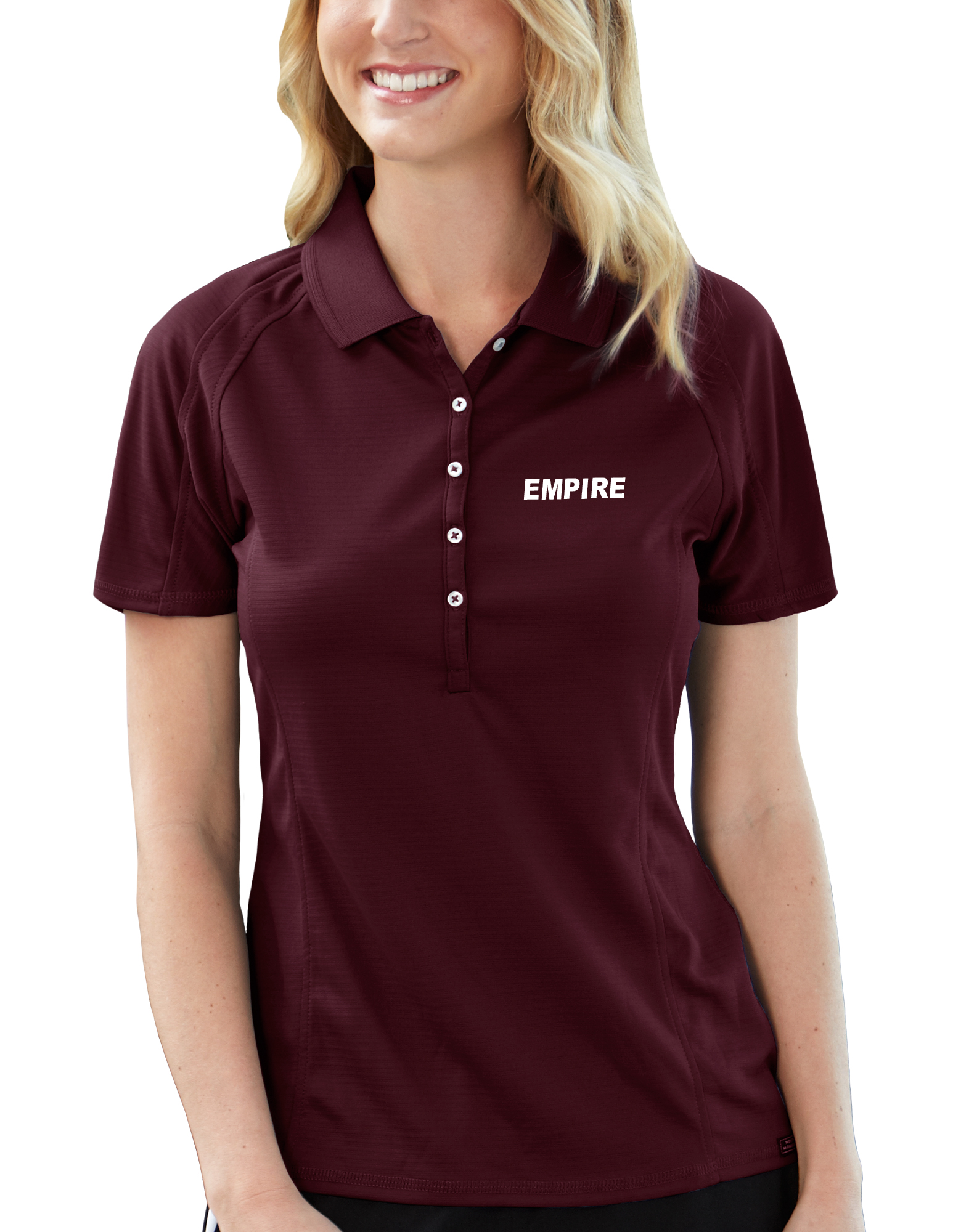 Ladies' Empire Ottoman Solid Polo Shirt 11