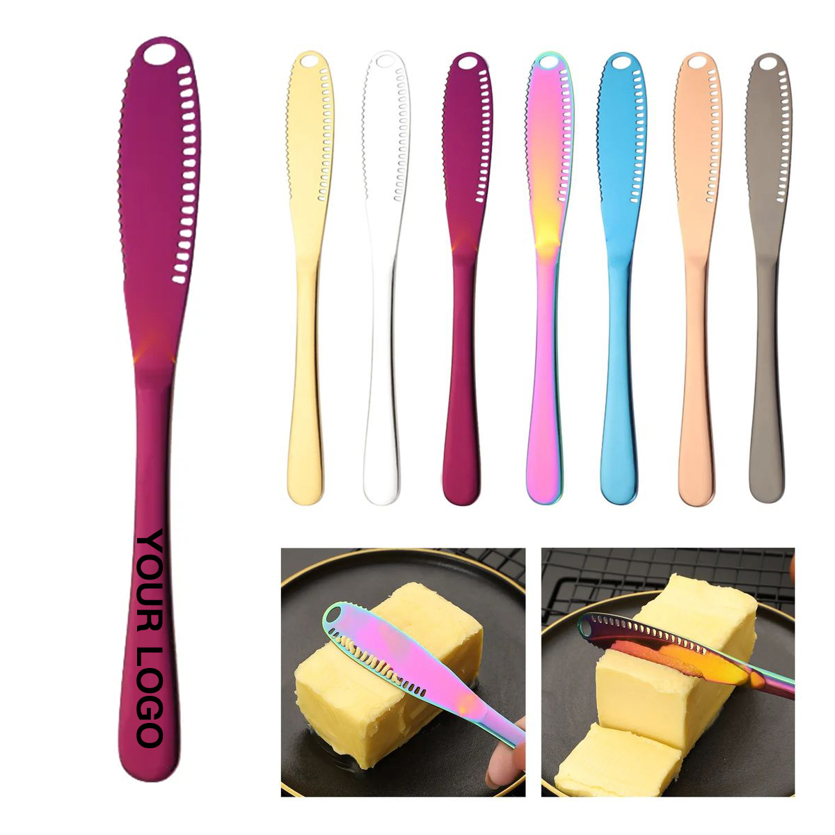 Stainless Steel Table Knife for Butter and Jam 2
