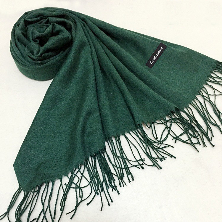 210GSM Cashmere Pashmina Scarf With Fringes 1