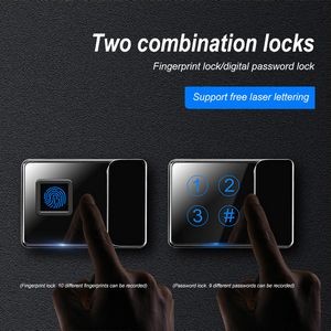 Wireless Charging Password Lock Notebook 4