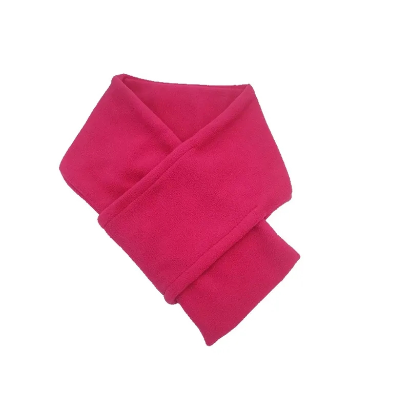 Embroidery Warm Fleece Winter Scarf 5