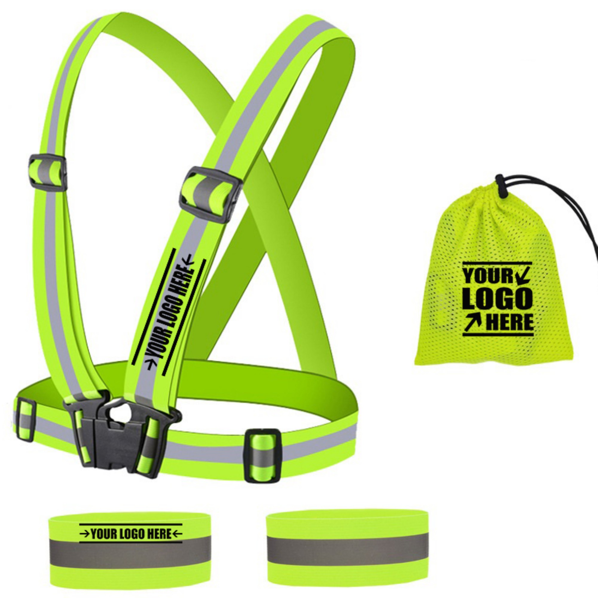 Reflective Vest Set for Nighttime 2