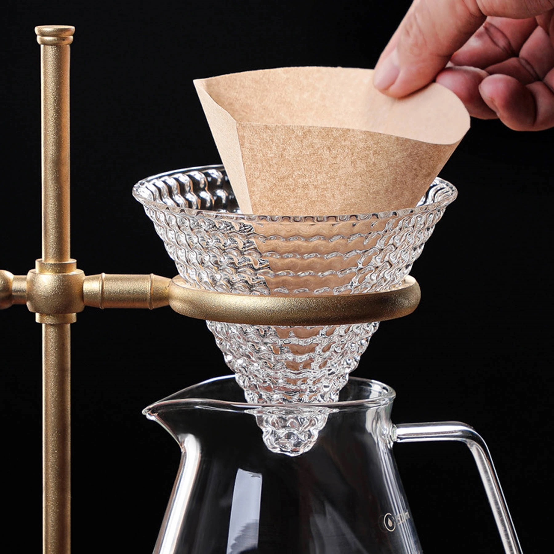 100 Counts/Lot Cone Coffee Filters Papers 2