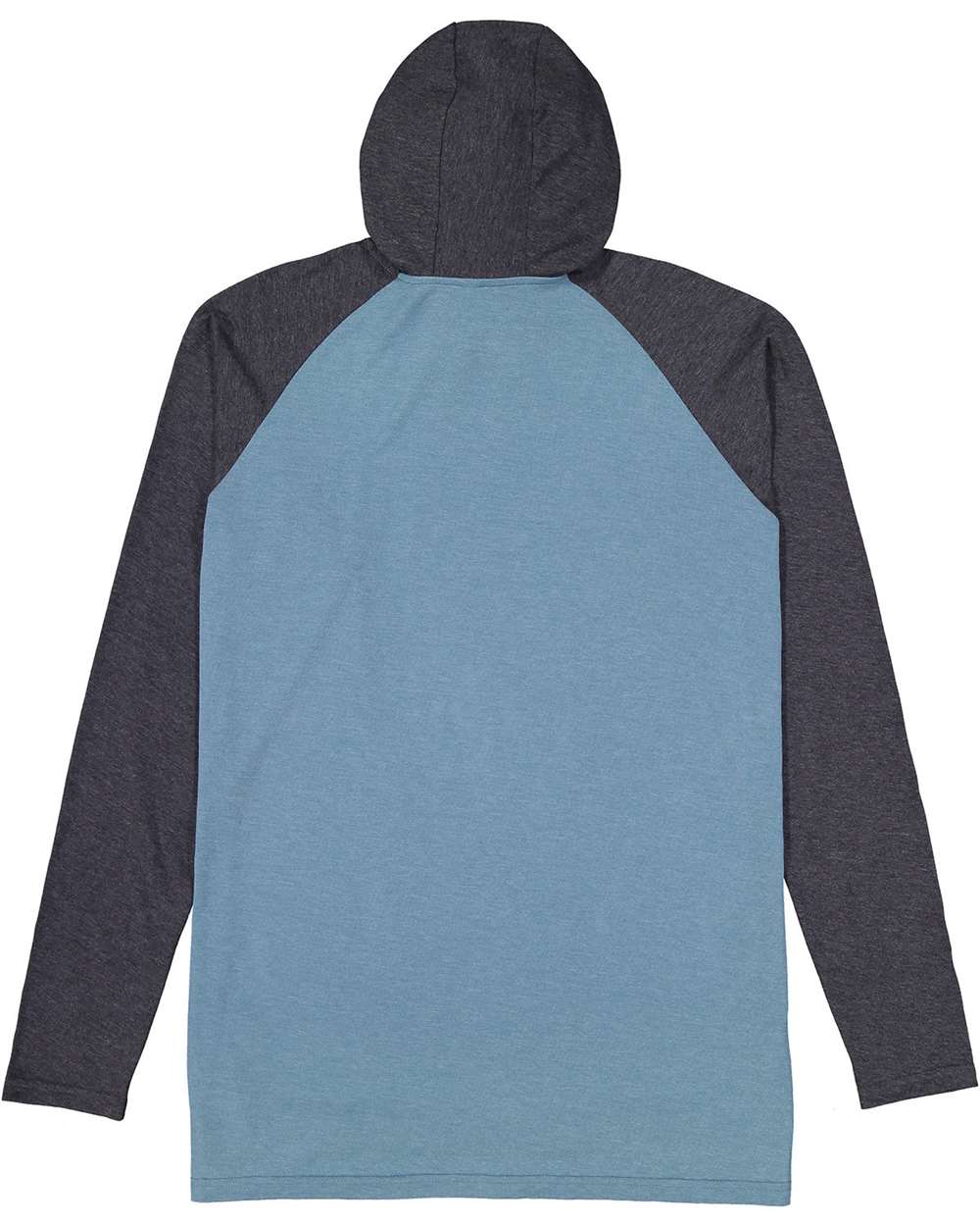 Unisex Fine Jersey Hooded Long Sleeve Raglan Tee - 6917 26