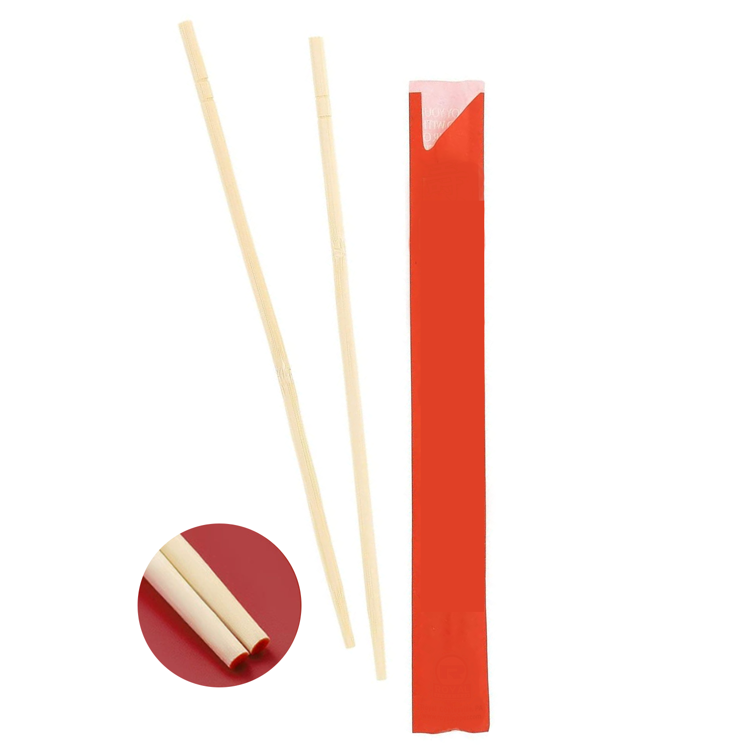 Natural bamboo disposable sanitary dining chopsticks 5
