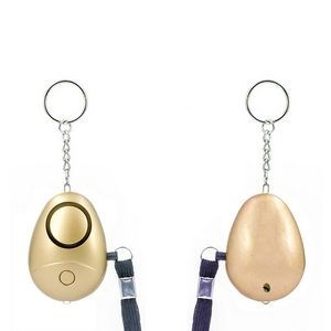 Elegant Safety Alarm Keychain With LED Light And 120DB Panic Sound 14
