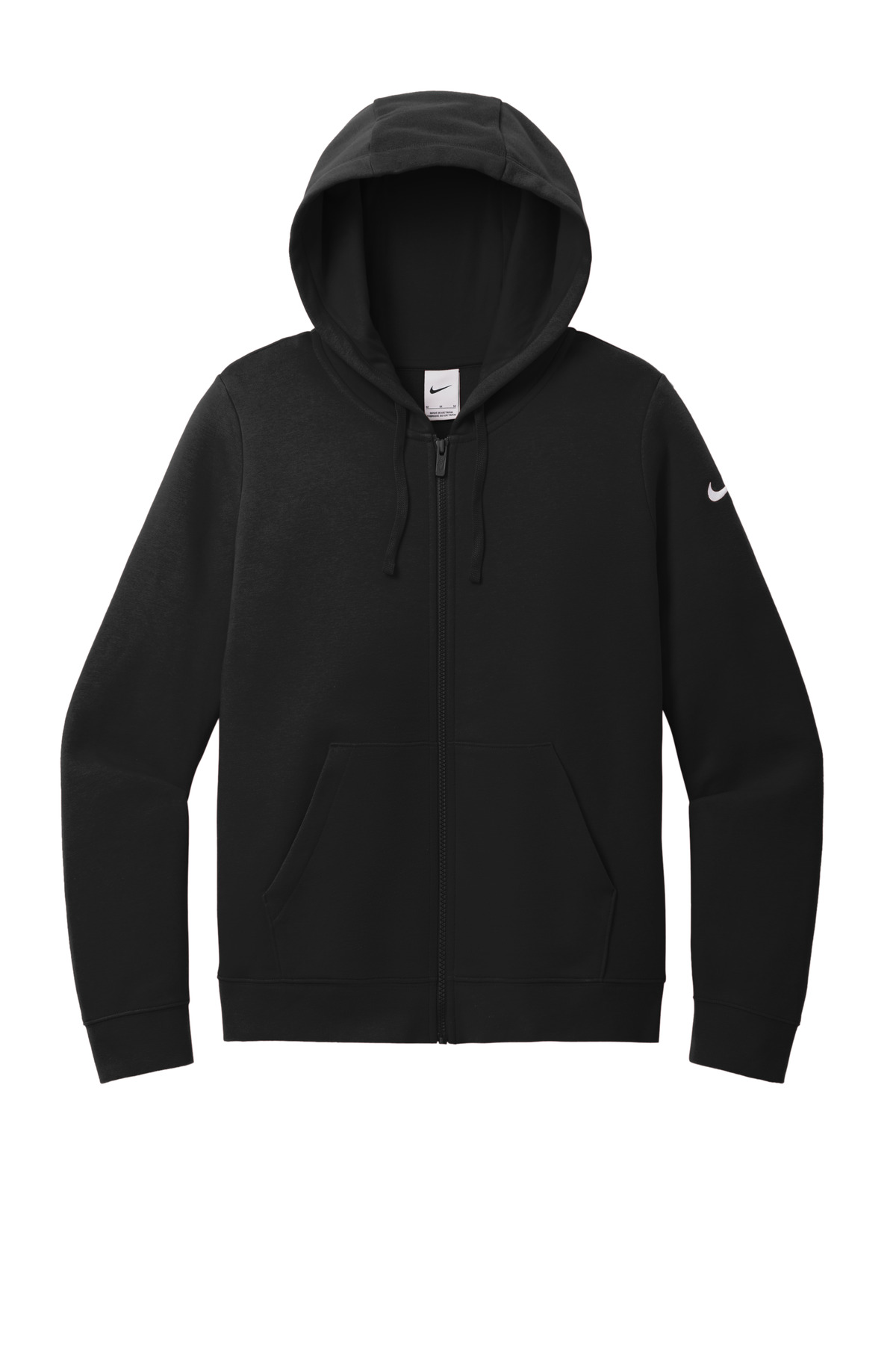 Women's Club Fleece Sleeve Swoosh Full-Zip Hoodie