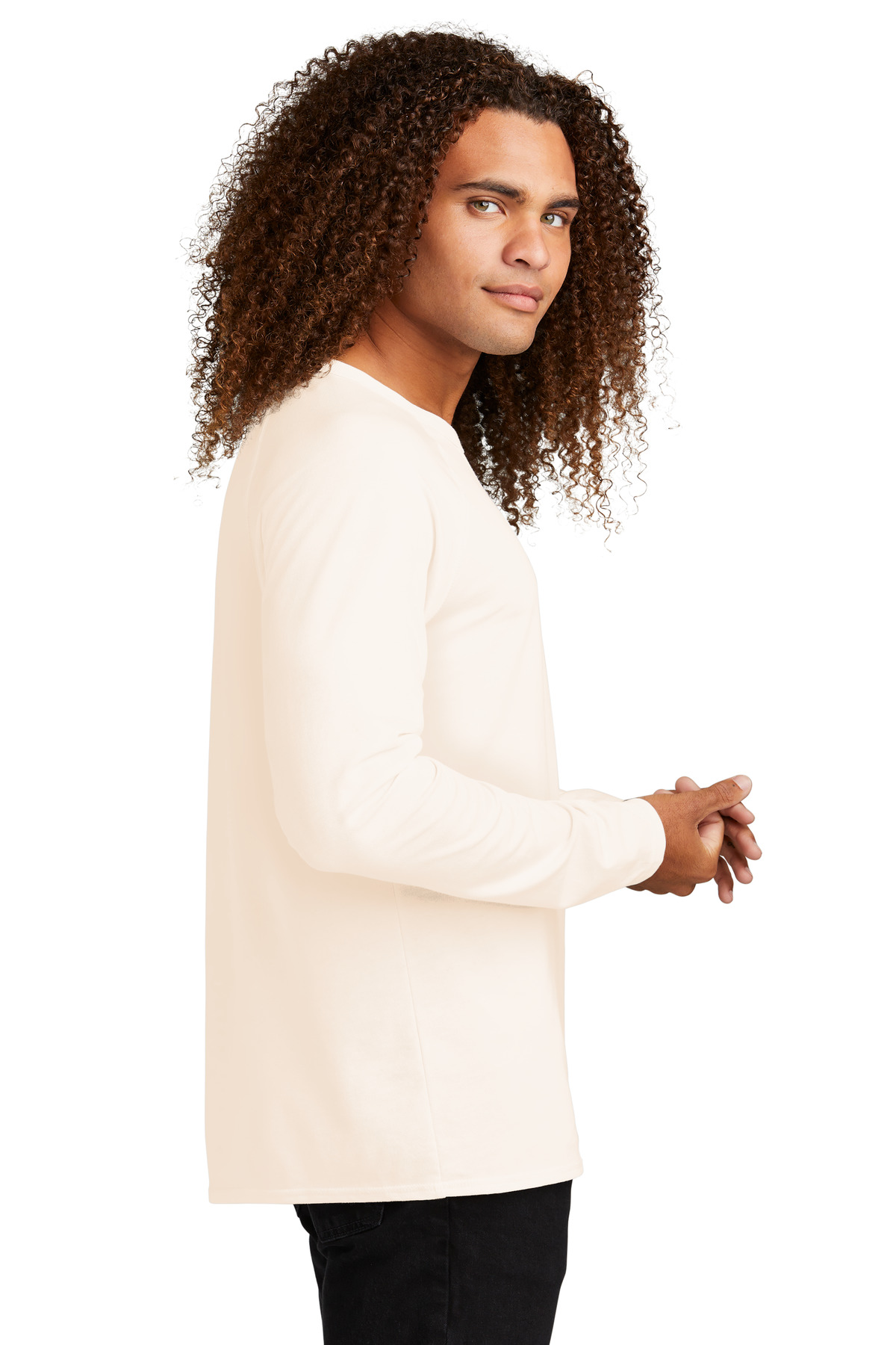 District Featherweight French Terry Long Sleeve Crewneck DT572 24