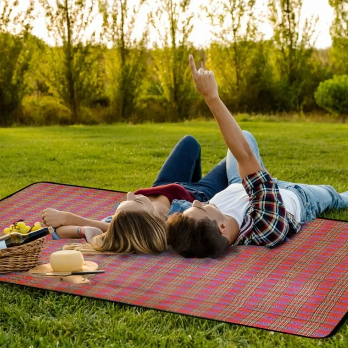 Outdoor Foldable Waterproof Picnic Blanket Camping Mat Pad 5