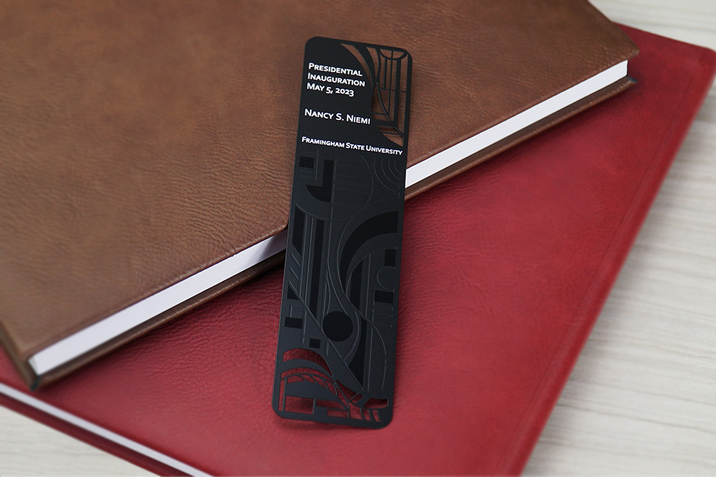 Metal Bookmarks, custom desk accessory with logo imprint 7