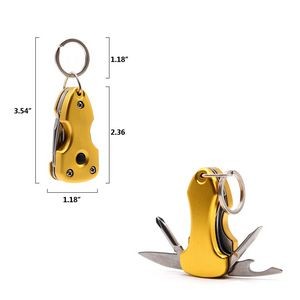 Foldable Key Shaped Knife With Stainless Steel Blade 11