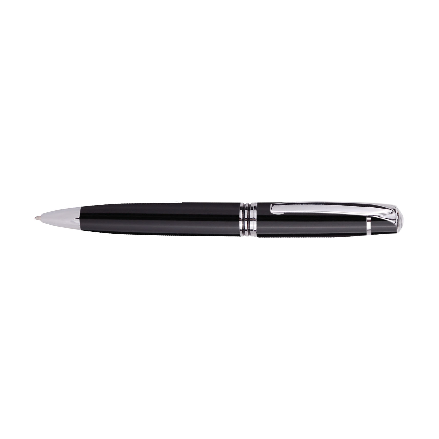 Twist Metal Ballpoint Pen w/Matching Case Set 3