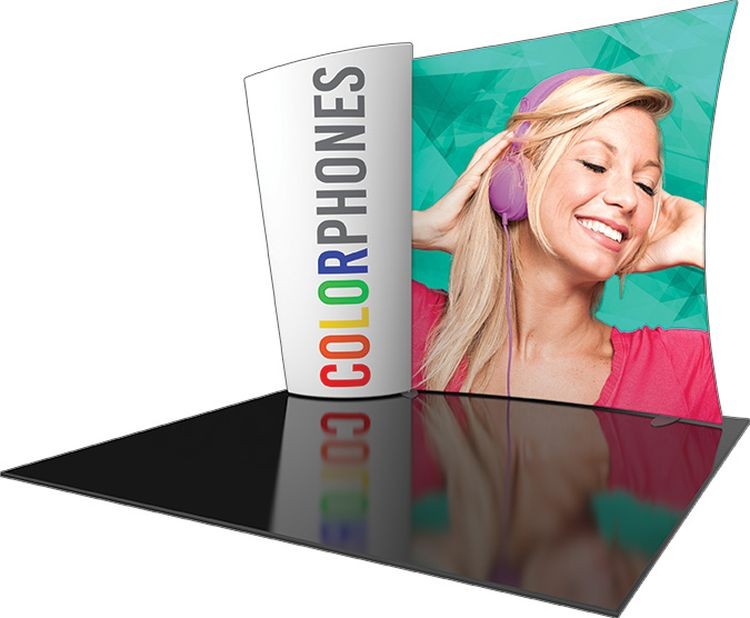 Formulate Designer Series 10ft Fabric Backwall Kit 04