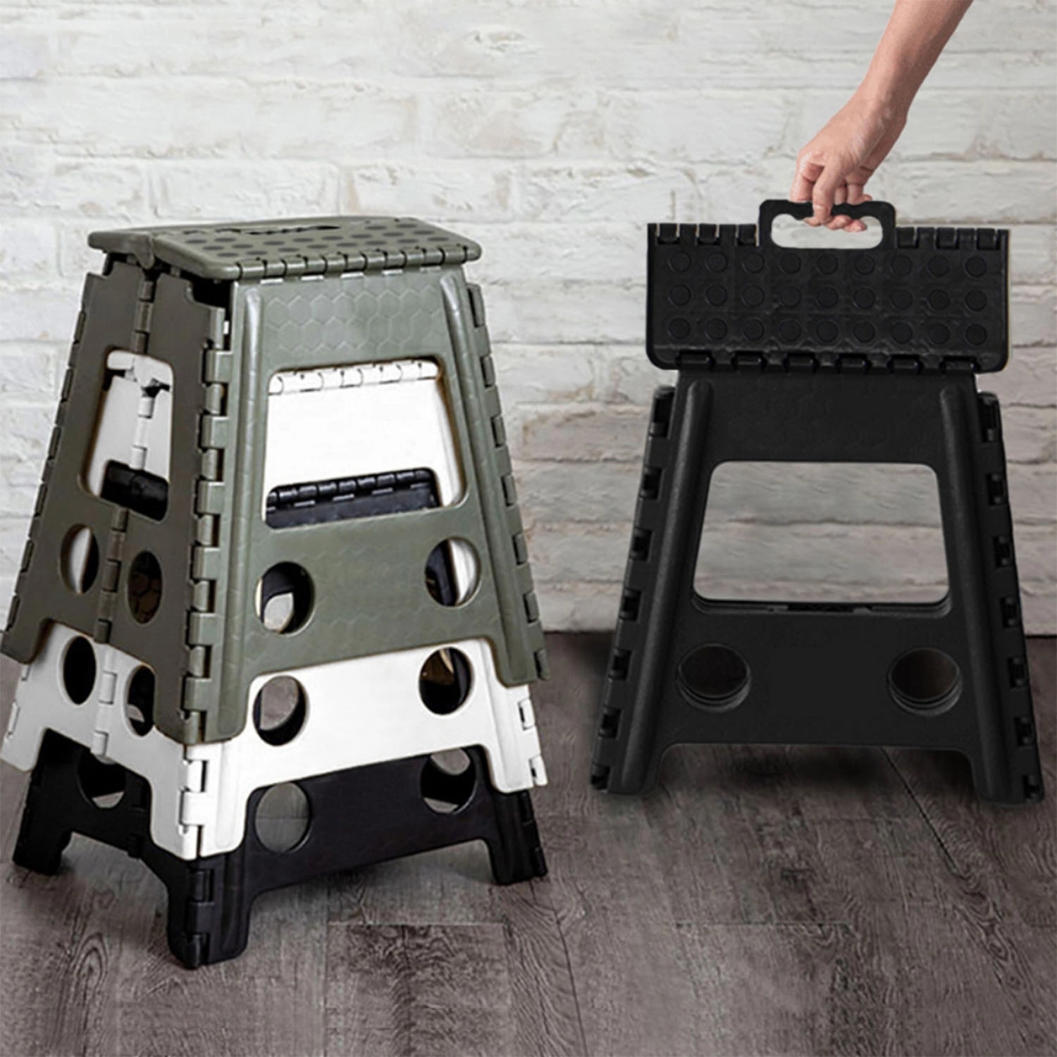 Folding Plastic Stool 4
