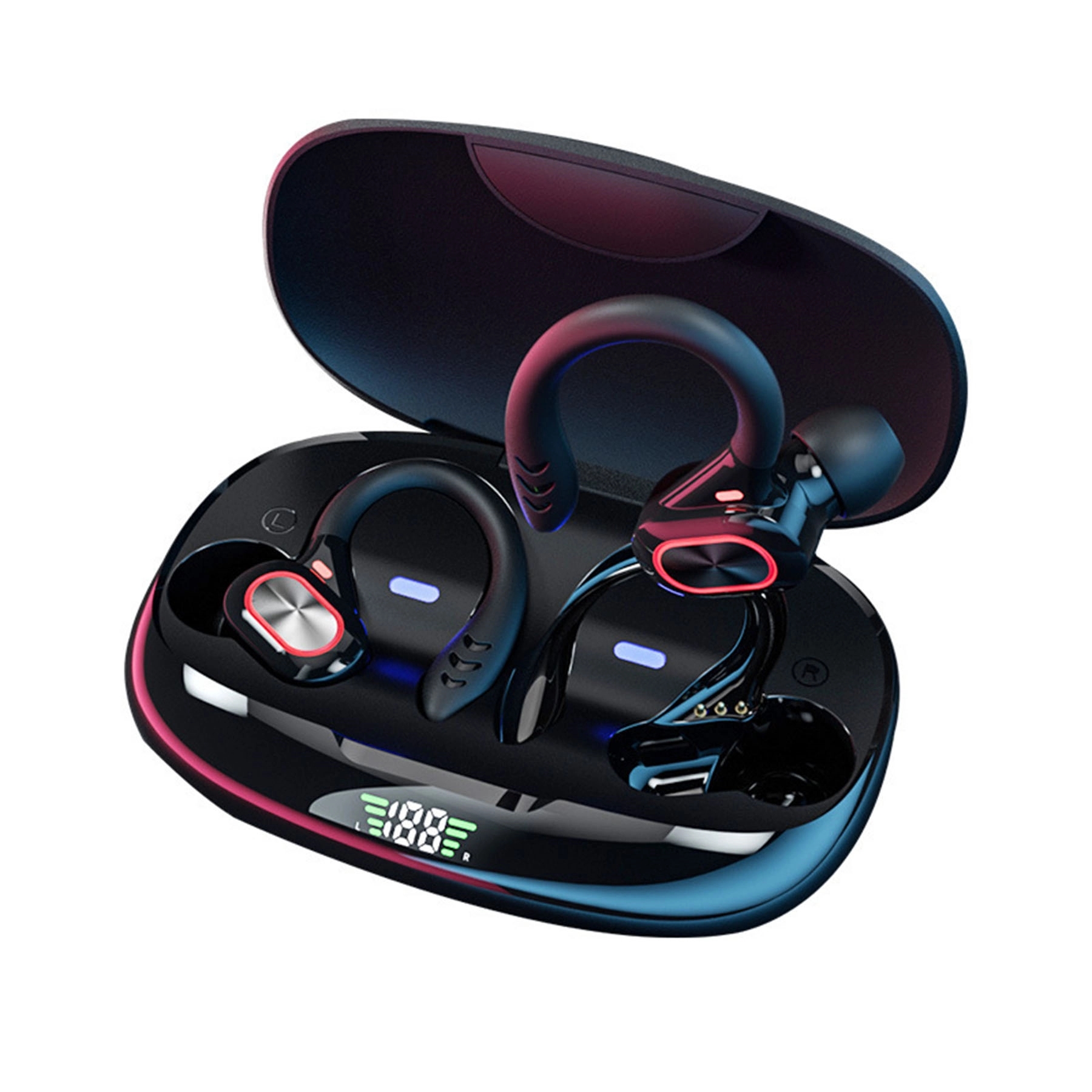 Wireless Bluetooth Headphones With Earhooks 3