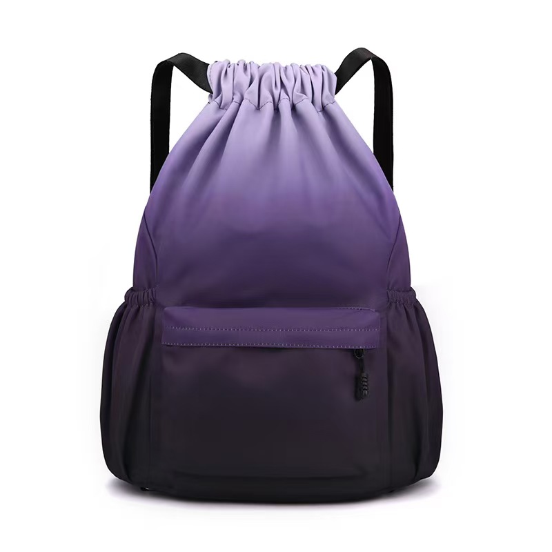 Youthful & Vibrant Gradient Color Waterproof Backpack For College & Sport & Travel & Beach & Gym 1