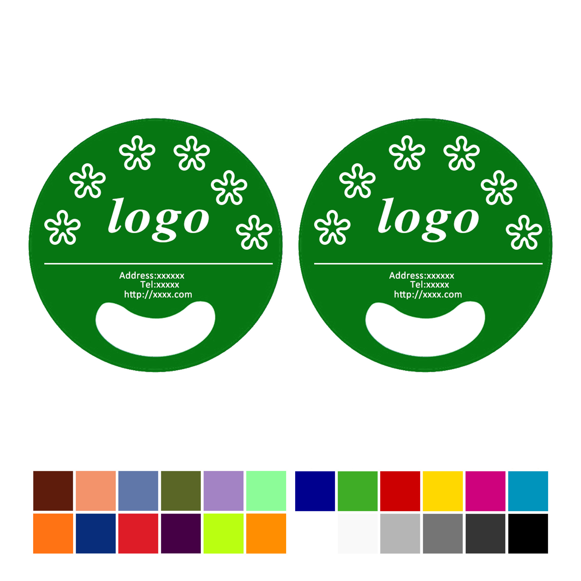 Round Advertising Fan 3