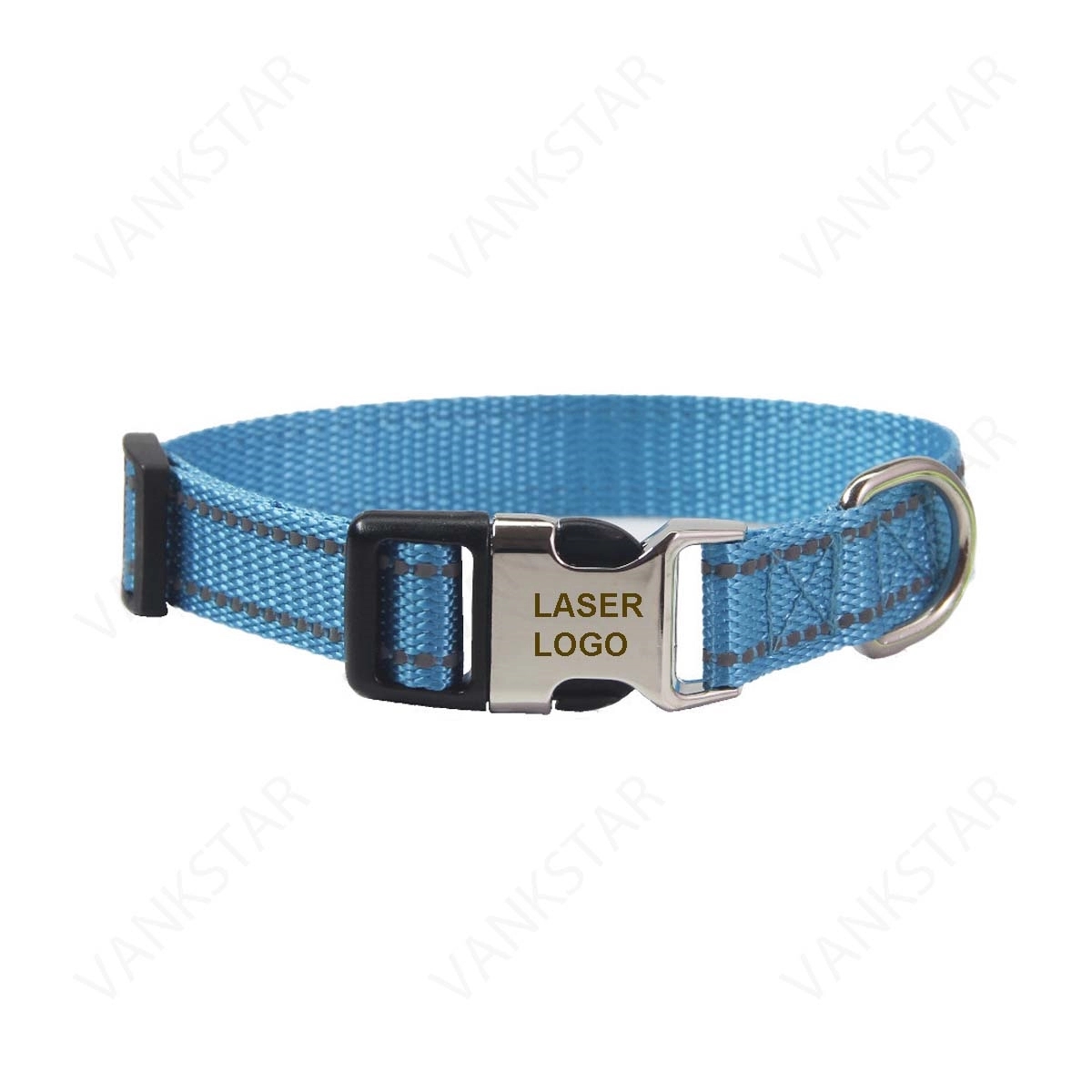 Reflective Dog Collar With Metal Buckle 4