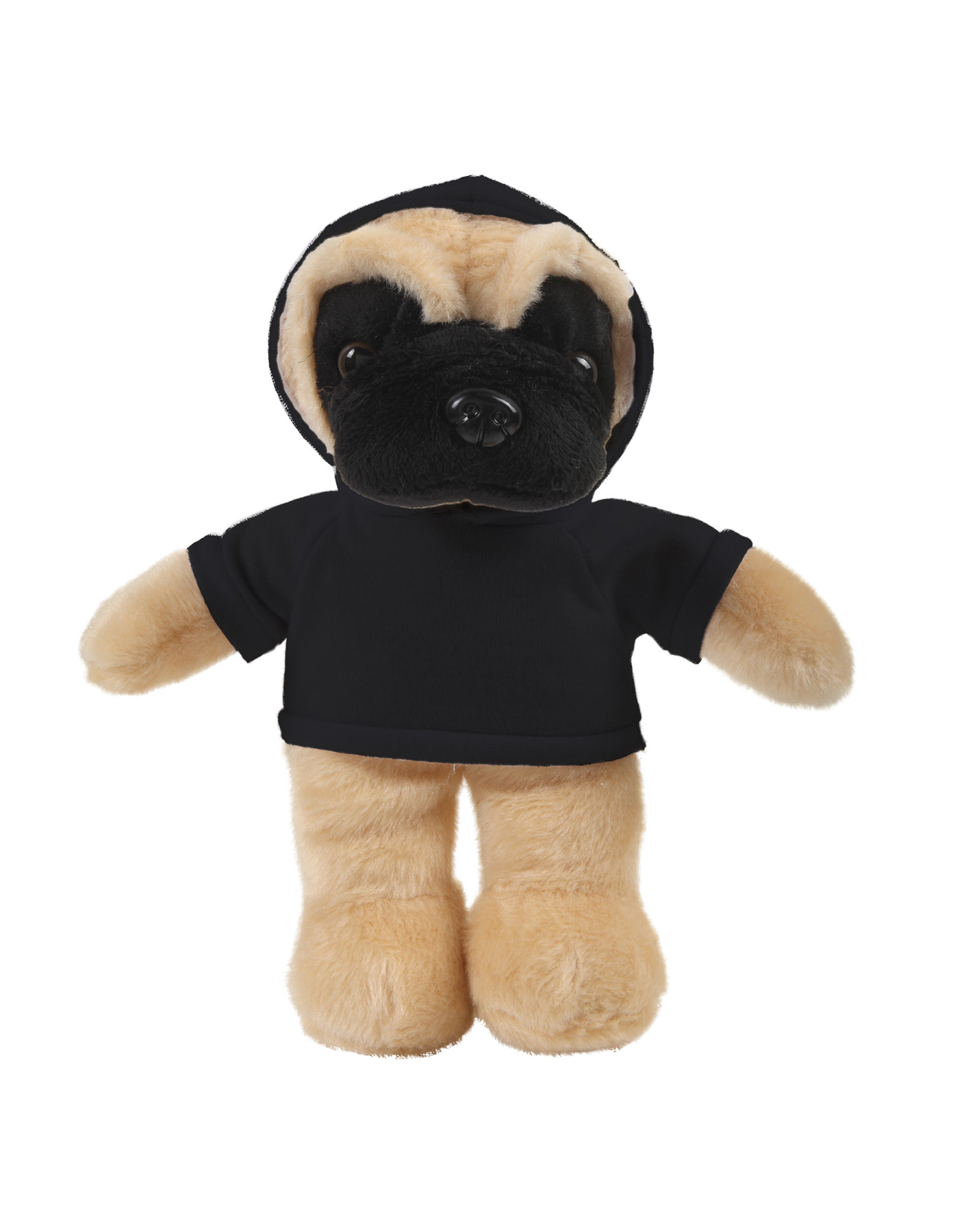 soft plush Pug with hoodie 3