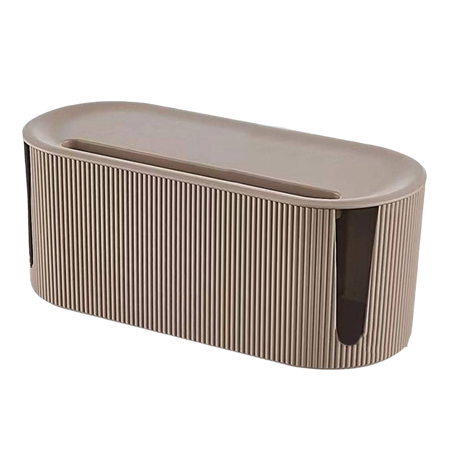 Desk PP Cable Management Storage Box 3