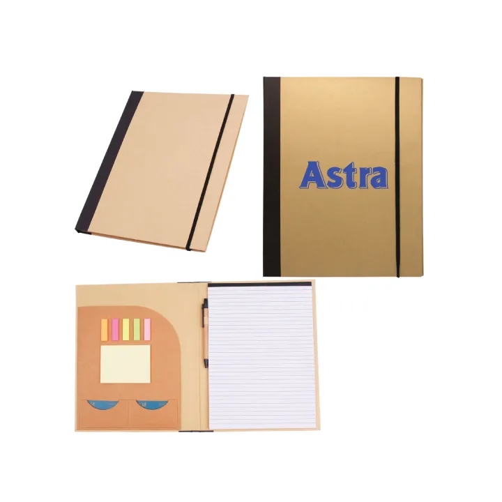 Eco-friendly Notepad with Assorted Sticky Notes Letter