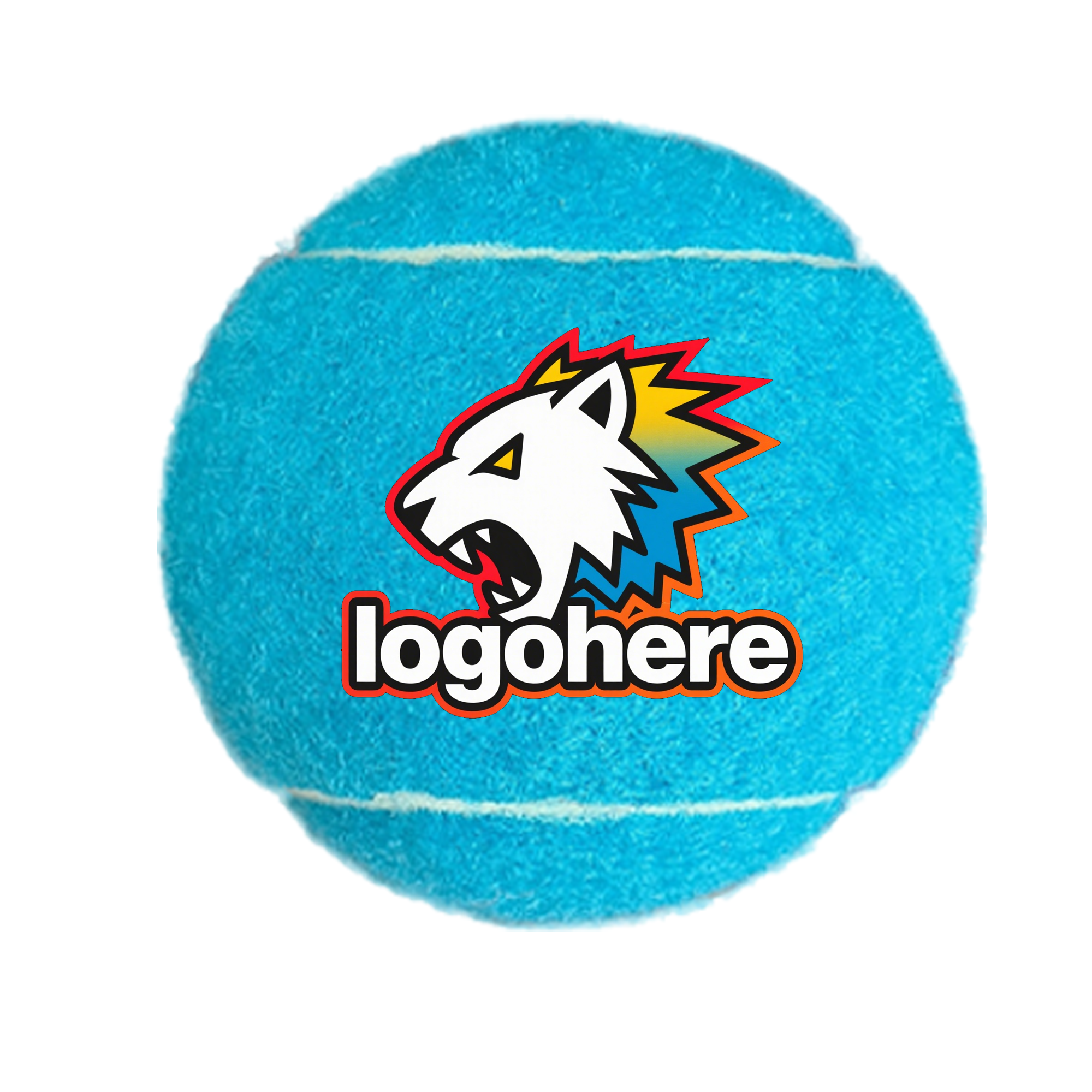 Vibrant Rubber Fetch Training Ball 7