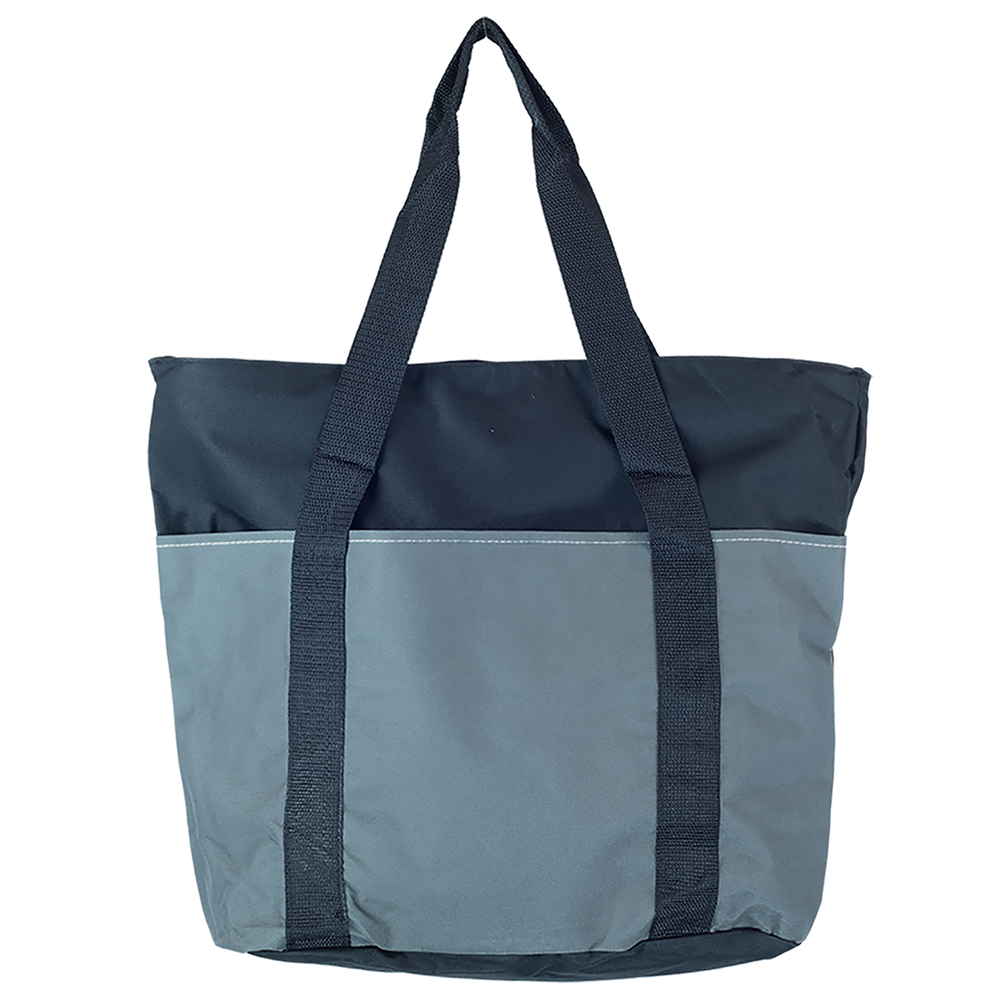 2 Tone Wide Mouth Tote Bag 3