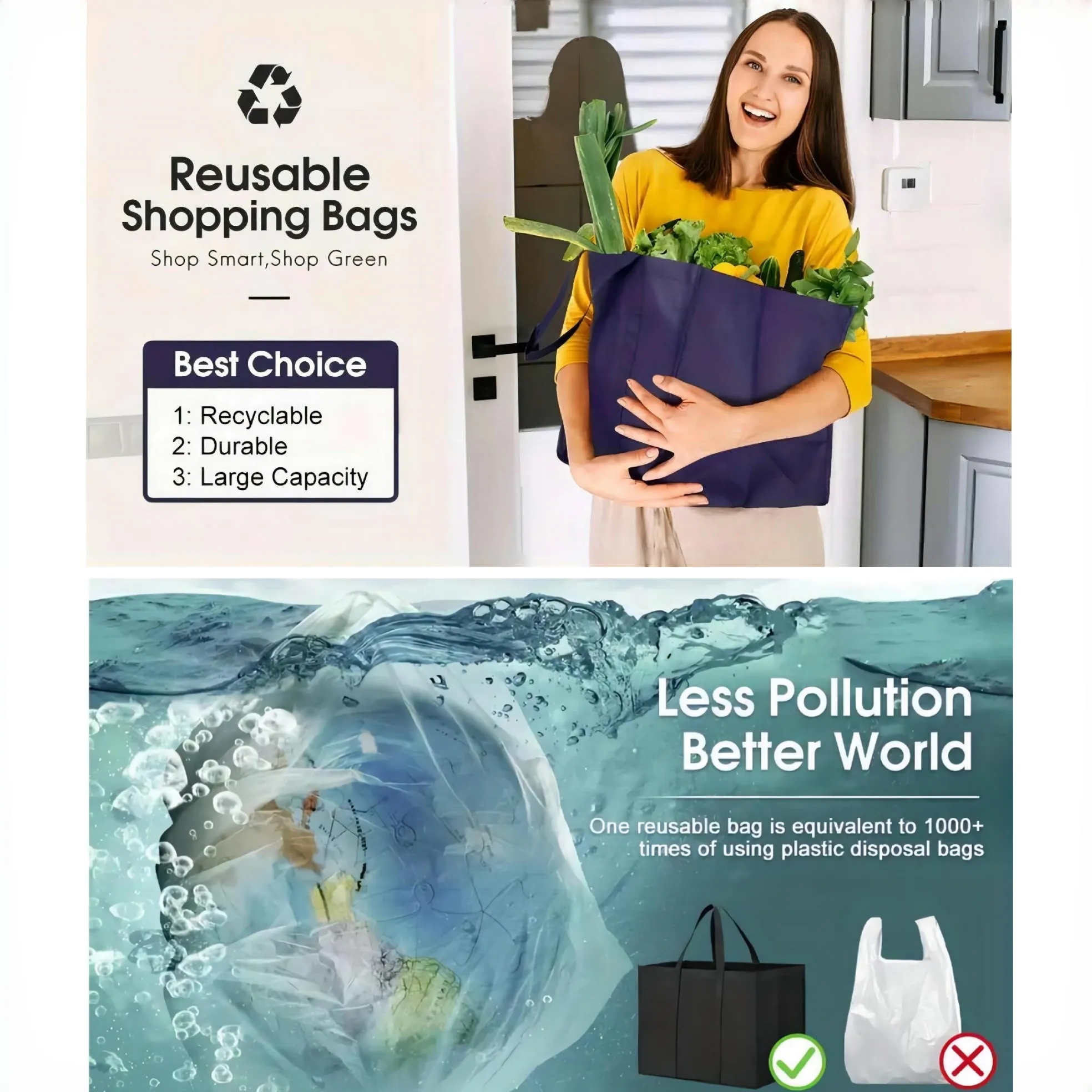 Large-Capacity Handheld Portable Non-Woven Bag 9