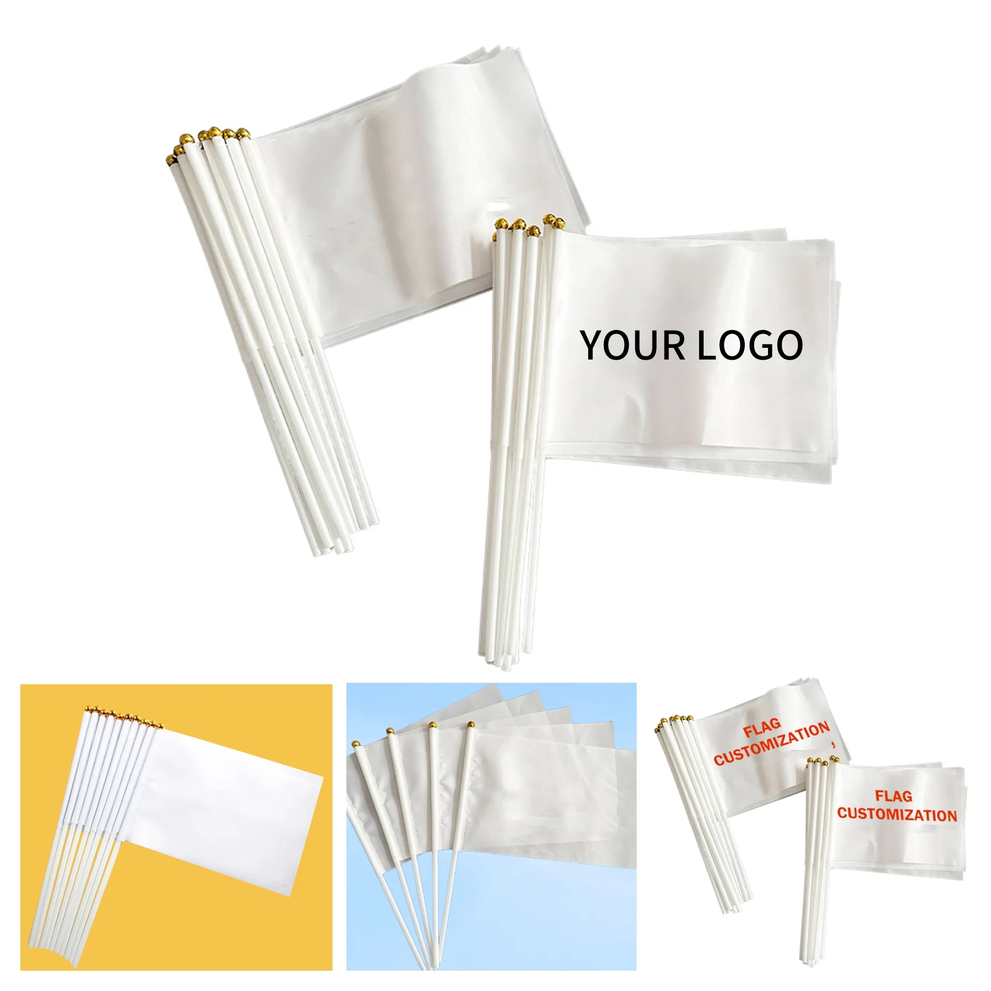 Polyester Hand Flag 3