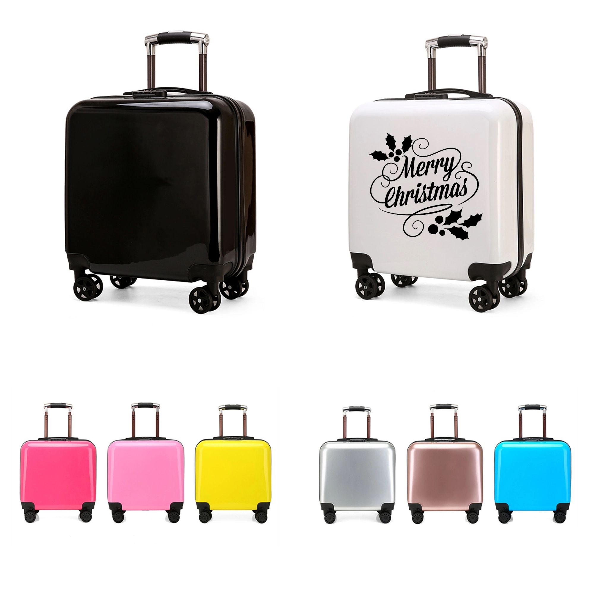 Carry On Luggage With Wheels Suitcase MOQ 18PCS