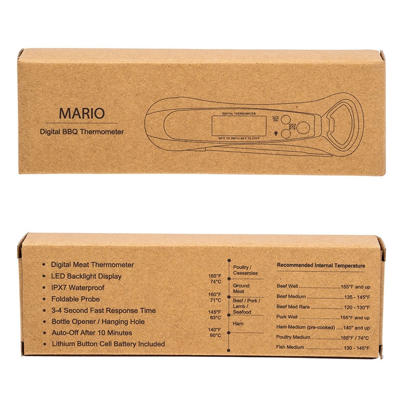 Mario IPX7 Digital BBQ Thermometer 1