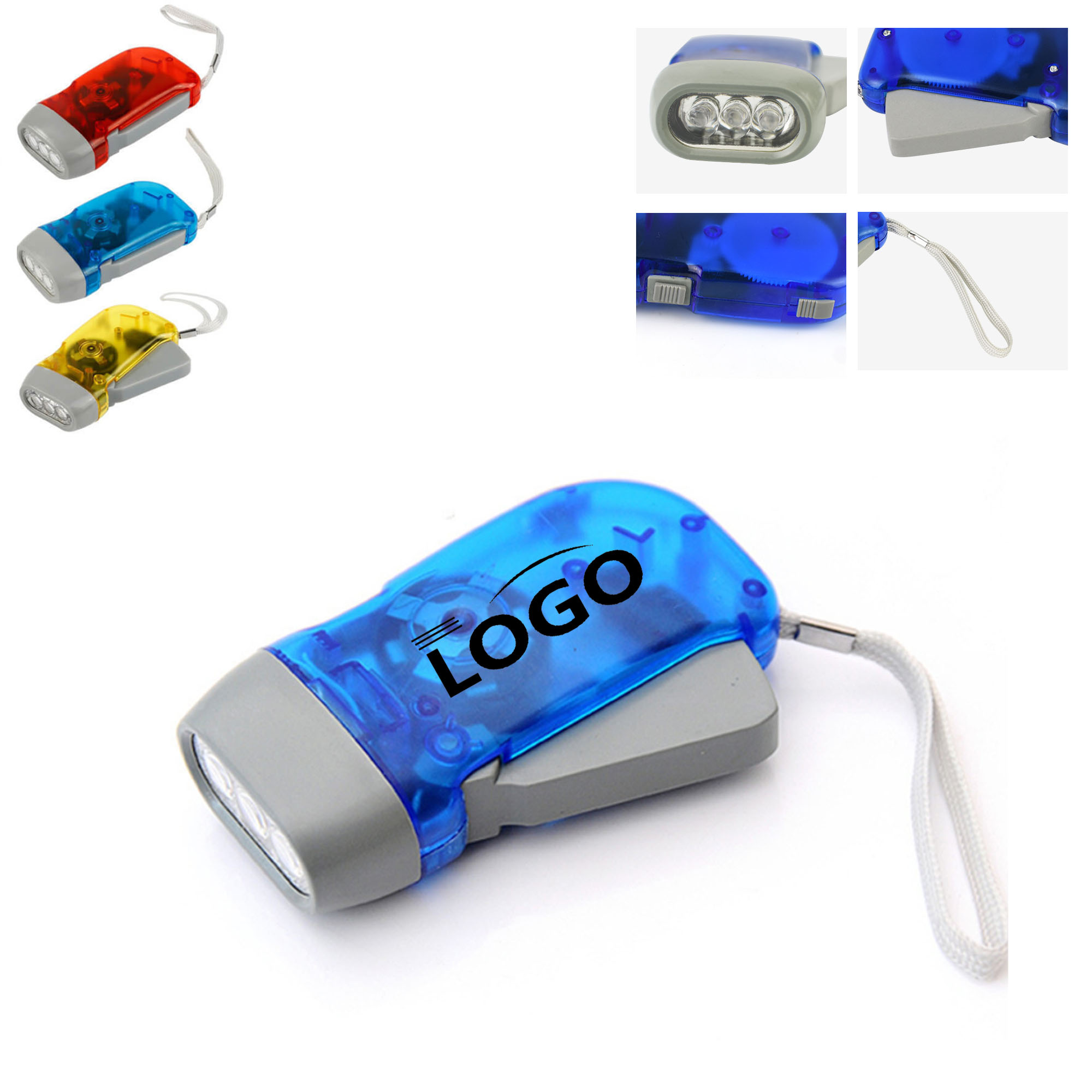 Outdoor Camping Hand Pressed Eco Friendly Mini Flashlight 1