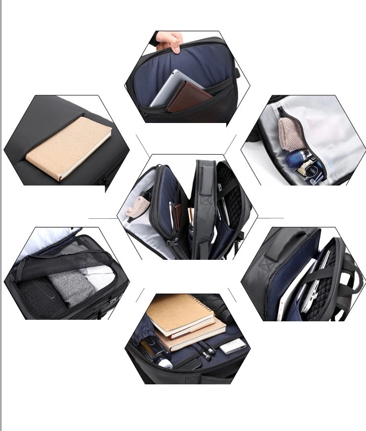 Customized Expansion Film Laptop Bags with USB 26