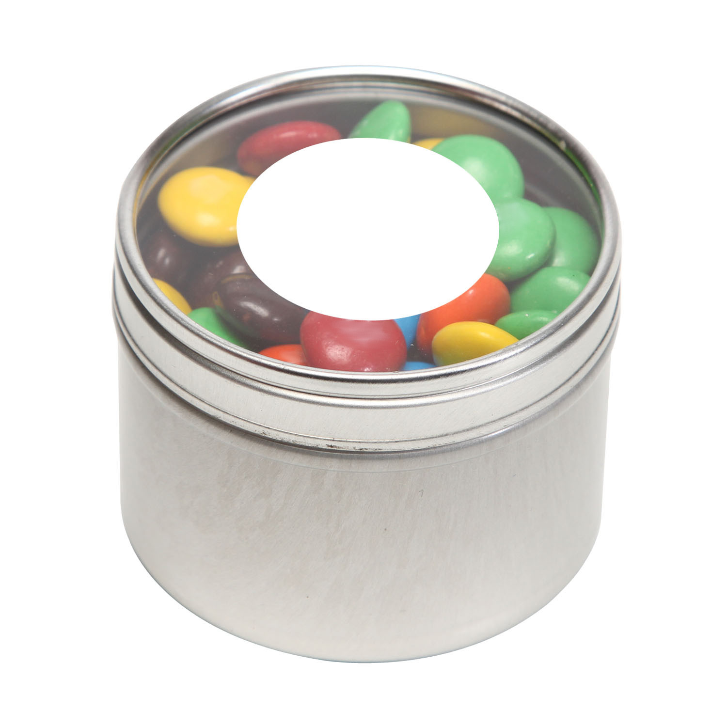 Small Round Window Tin Premium Fill 8