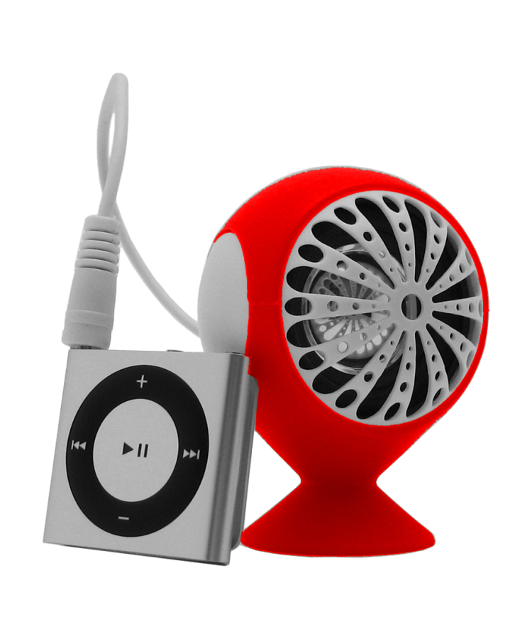 Mini Speaker w/Suction Cup 4
