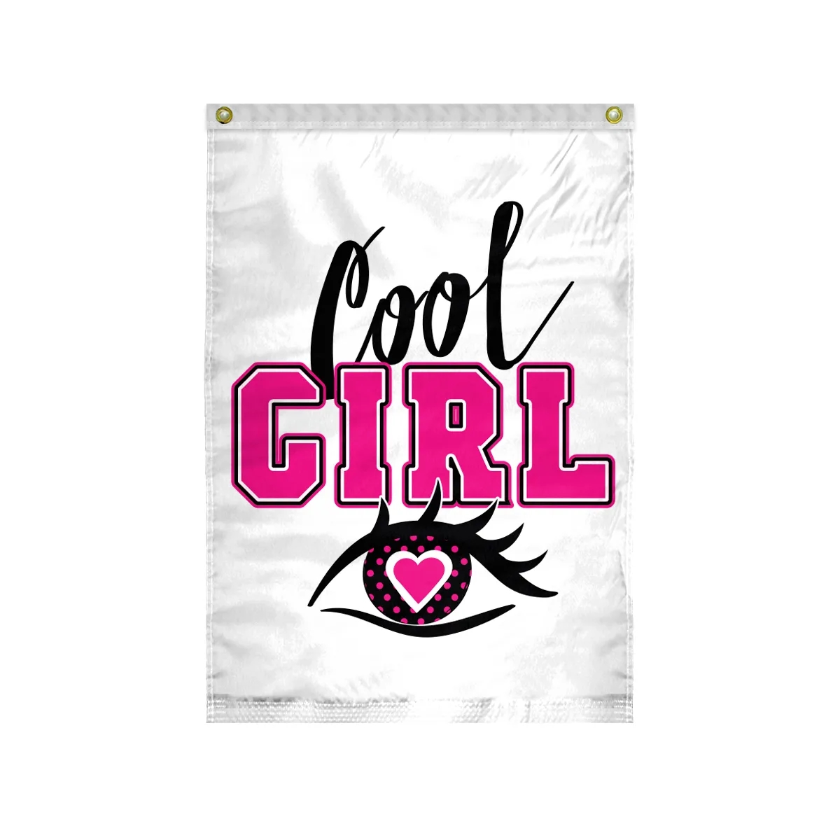 Custom Screen Sublimation Flag - 42" x 30" W-Poly 2