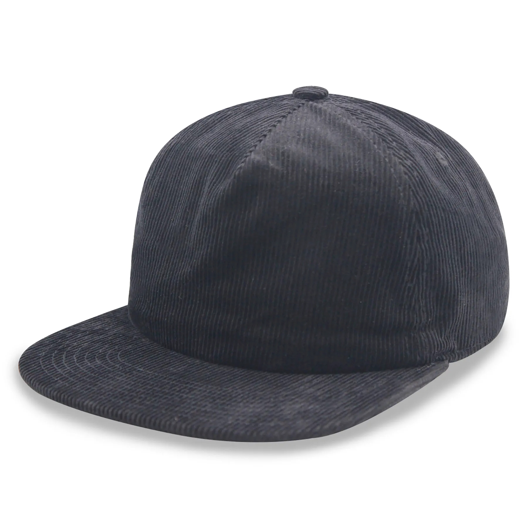 Low profile 5 Panels unstructured floppy hat snapback