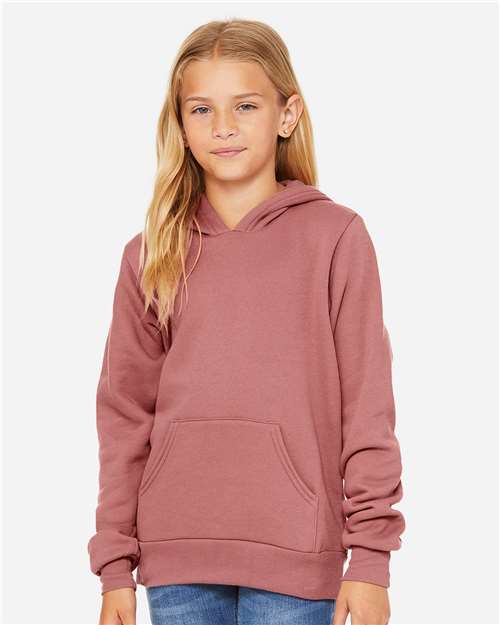 Youth Sponge Fleece Hoodie Sweatshirt - 3719Y 1