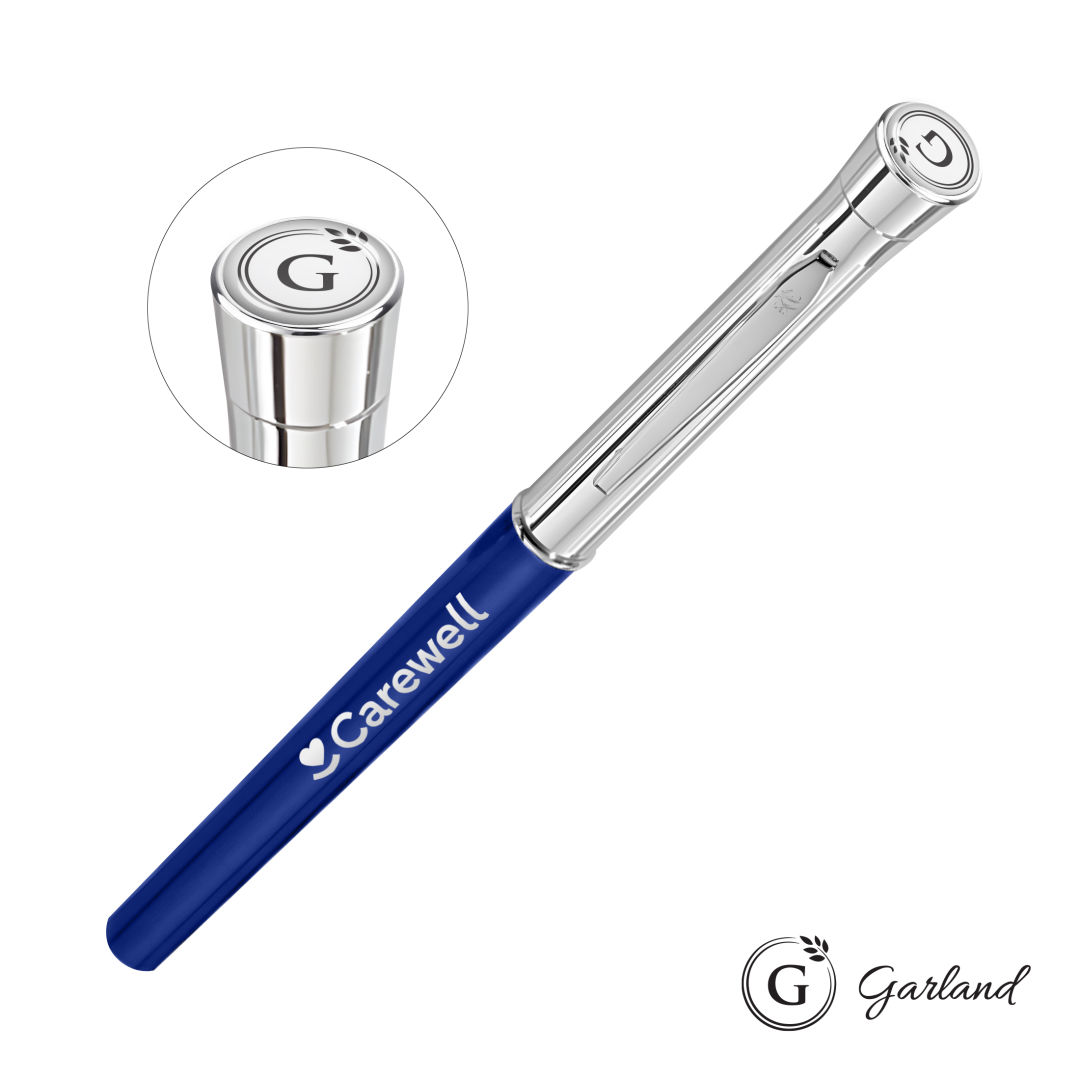 Garland® Monogram Empire Felt Tip Pen - Chrome Accent