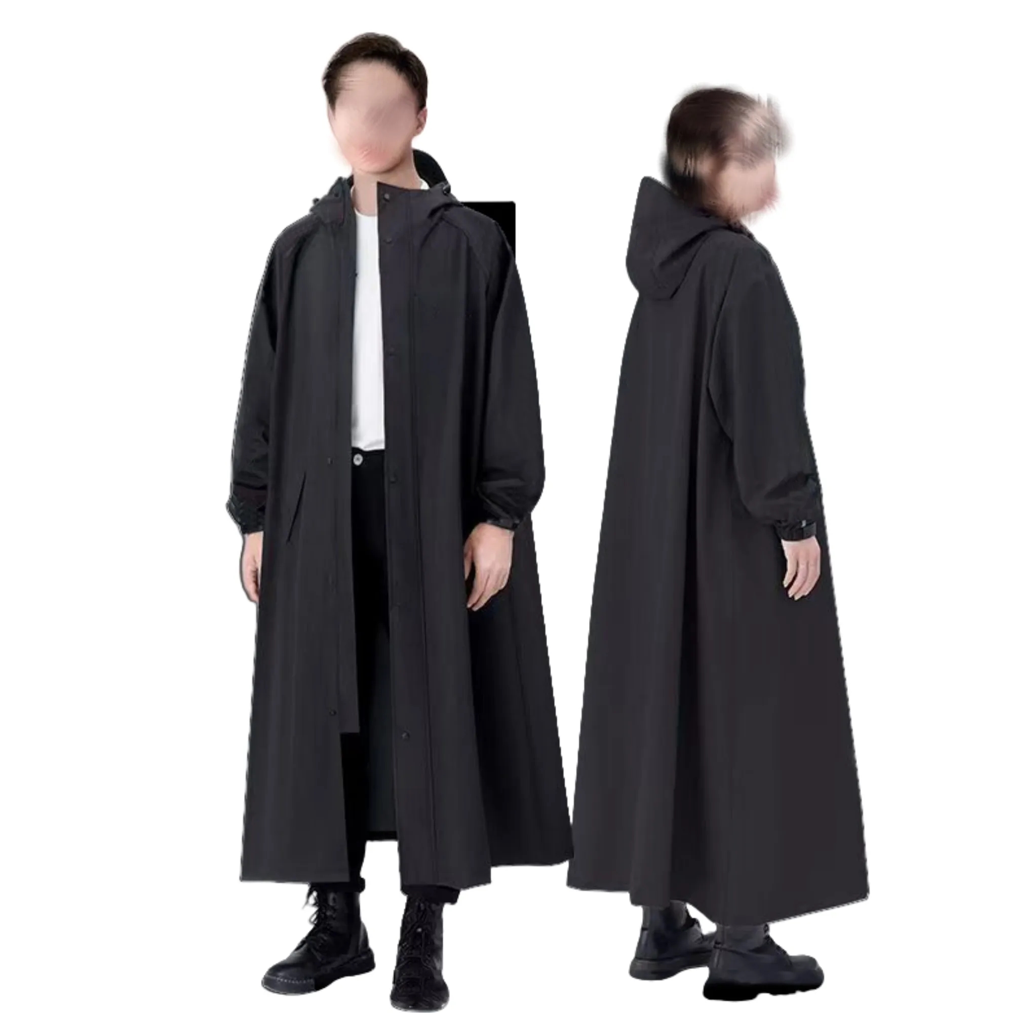 Reinforced One-Piece Raincoat 2