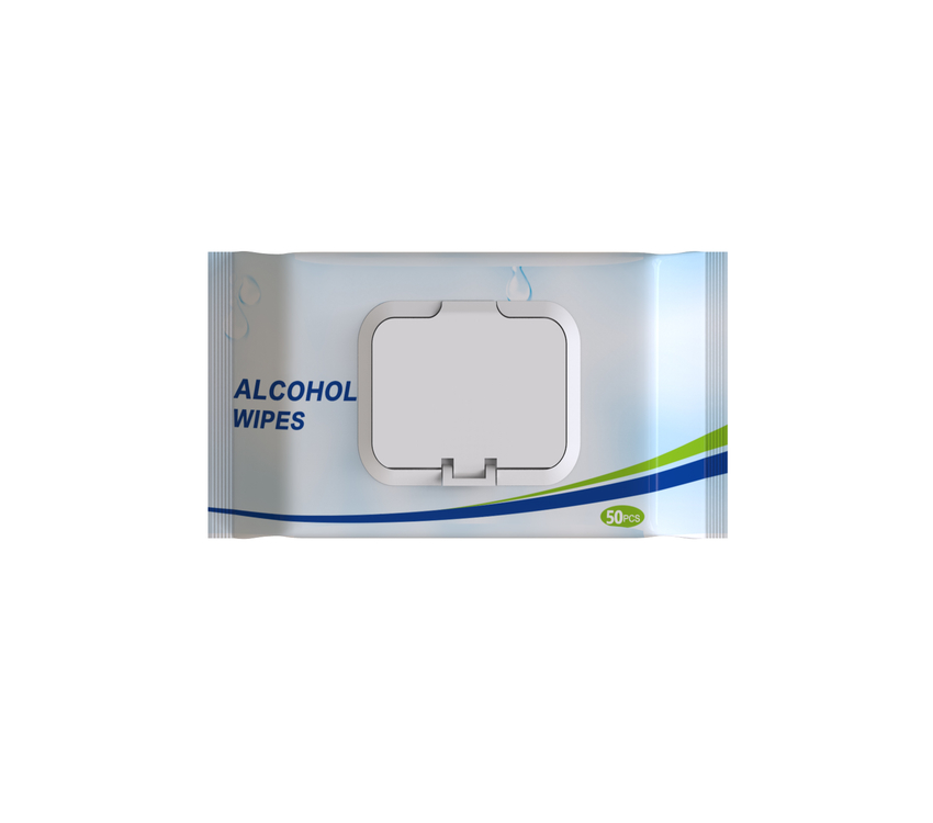 Alcohol Wipes, 50's - Printed 1