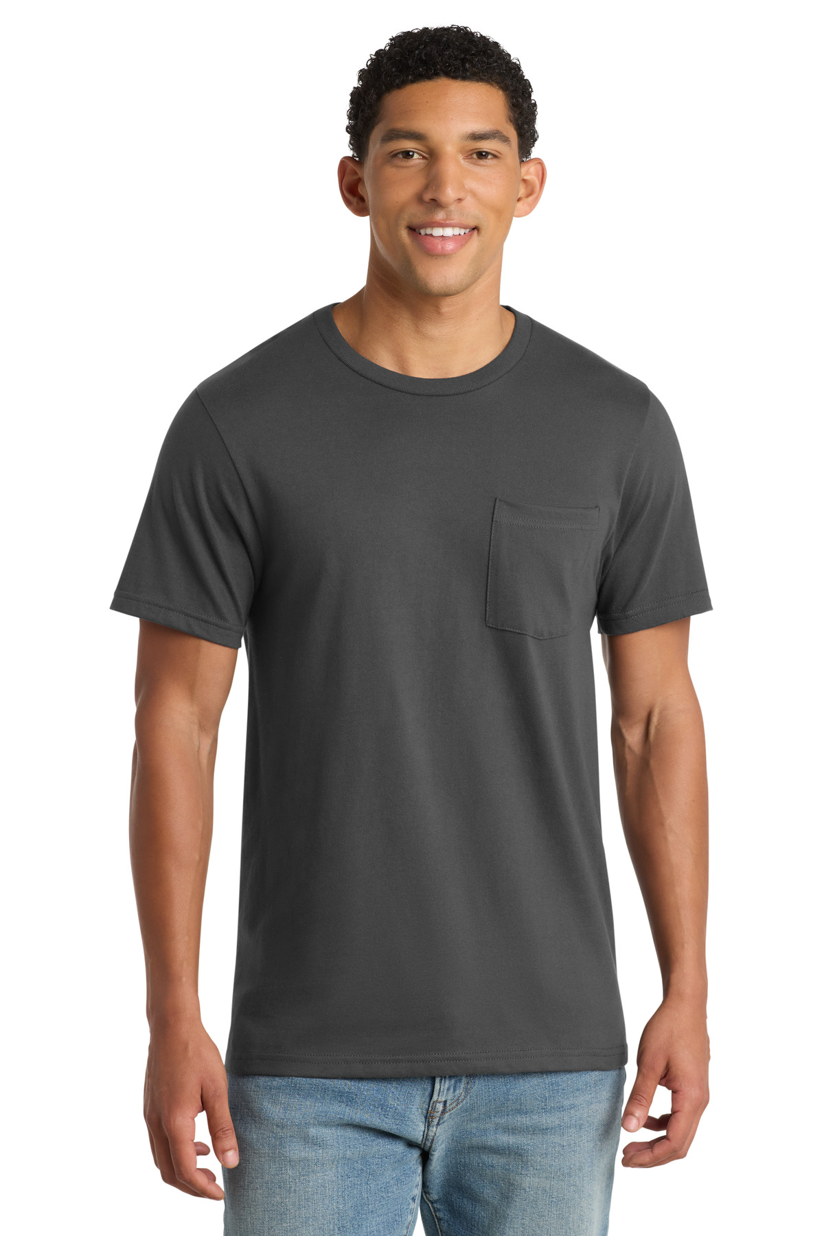 Port & Co Bouncer Pocket Tee PC600P 27